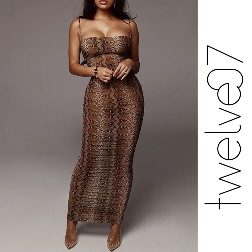 Lola Snakeskin Print